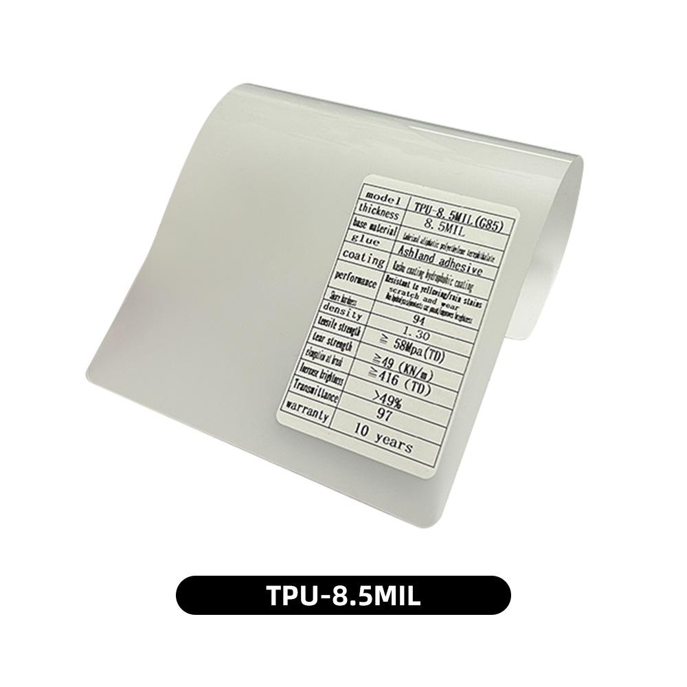 TPU Car Paint Protection Film - Transparent, Hydrophobic, Stain Resistant, Snow-Ready Full Car Cover