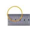 High Tensile Durable Yellow Cowhide Rubber Bands - Industrial & High-Temperature Resistant
