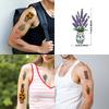 28pcs Temporary Tattoo Temporary Tattoo Stickers Bonsai Daisy Pineapple Plant For Arms Chest Men