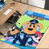 Custom Name Sheriff Labrador Printed Carpet, for Office Chair Living Room Bedroom Kitchen Room Decor Gifts.