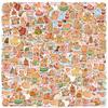 50Pcs  Of Different Capibala Cartoon Graffiti Stickers Diy Decorated Laptop Suitcase Guitar Classic Toy Waterproof Pvc Decals