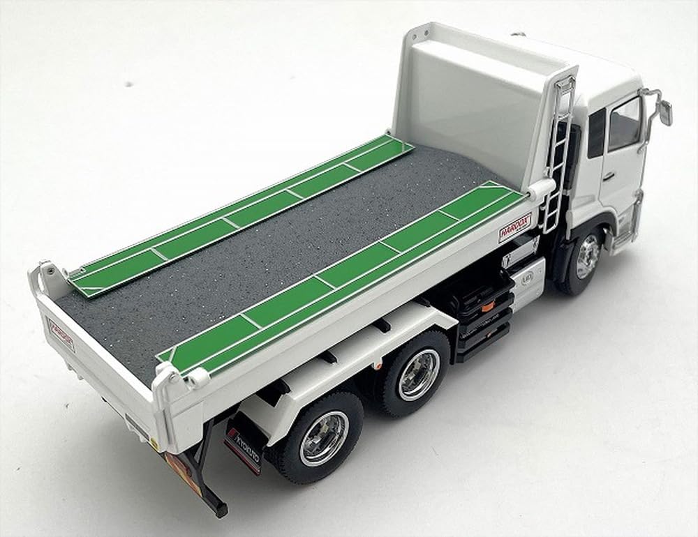 Kyosho Original UD TRUCKS QUON KYOKUTO Dump Truck Finished Product KS03940W 1/43 (White)