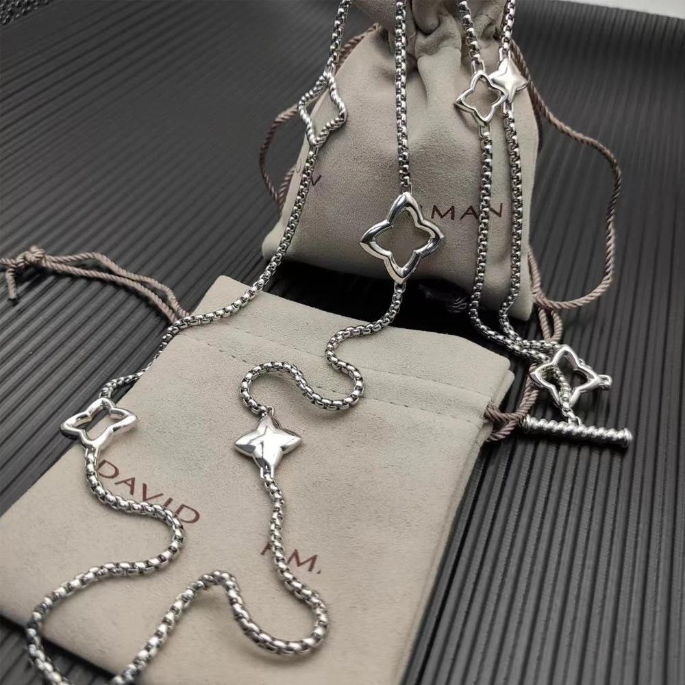 2026 New Classic Star Interlocking Pendant Necklace, Exquisite and Elegant Jewelry Suitable for Any Occasion Men and Women XL08