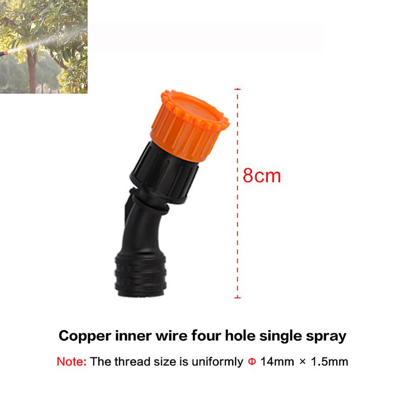 1/2/3 High Pressure Atomizing Adjustable Nozzle Atomizer Garden Yard Farm Plants Irrigation Pesticide Spraying Sprinkler