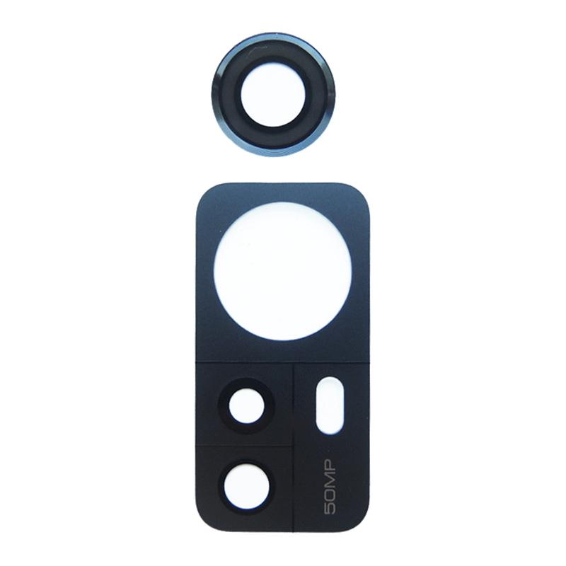 For Xiaomi 12 5G/12X 5G/12S 5G Phone Rear Camera Lens Cover Replacement Part (without Logo)
