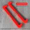 1Pair Adjustable Ice Skate Blade Guard Pvc Hard Skating Blade Protector Cover For Figure Skating Hockey Skates