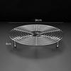 304 Stainless Steel Steamer Rack Multifunction Pot Steaming Tray Dumplings Eggs Grill Stand Kitchen Tableware Cooking Utensils