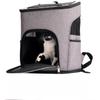 Portable Double‑Shoulder Pet Backpack Breathable Cat Dog Carrier Bag Large Capacity Outdoor Travel Pet Supplies