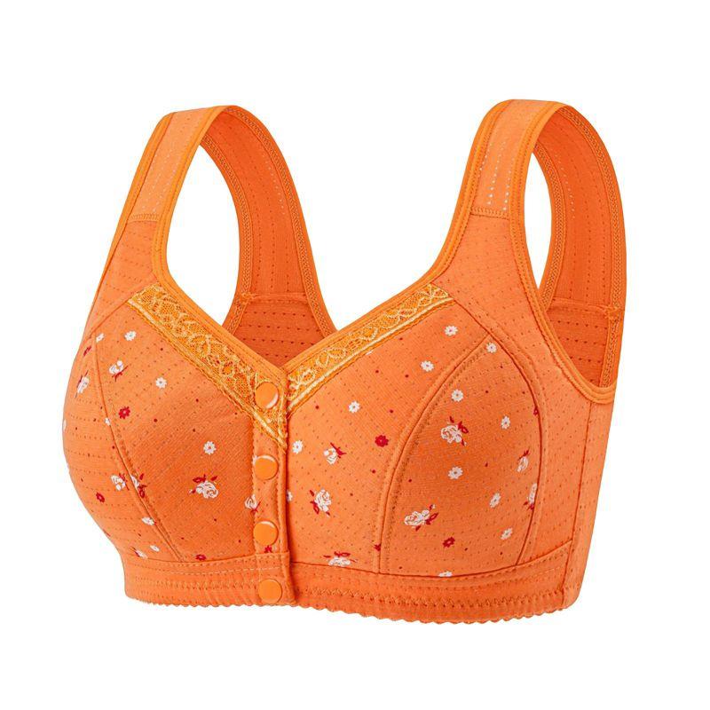 Dames Grote Maat Voorkant Gesp Beha Vest Stijl Comfortabele Beha