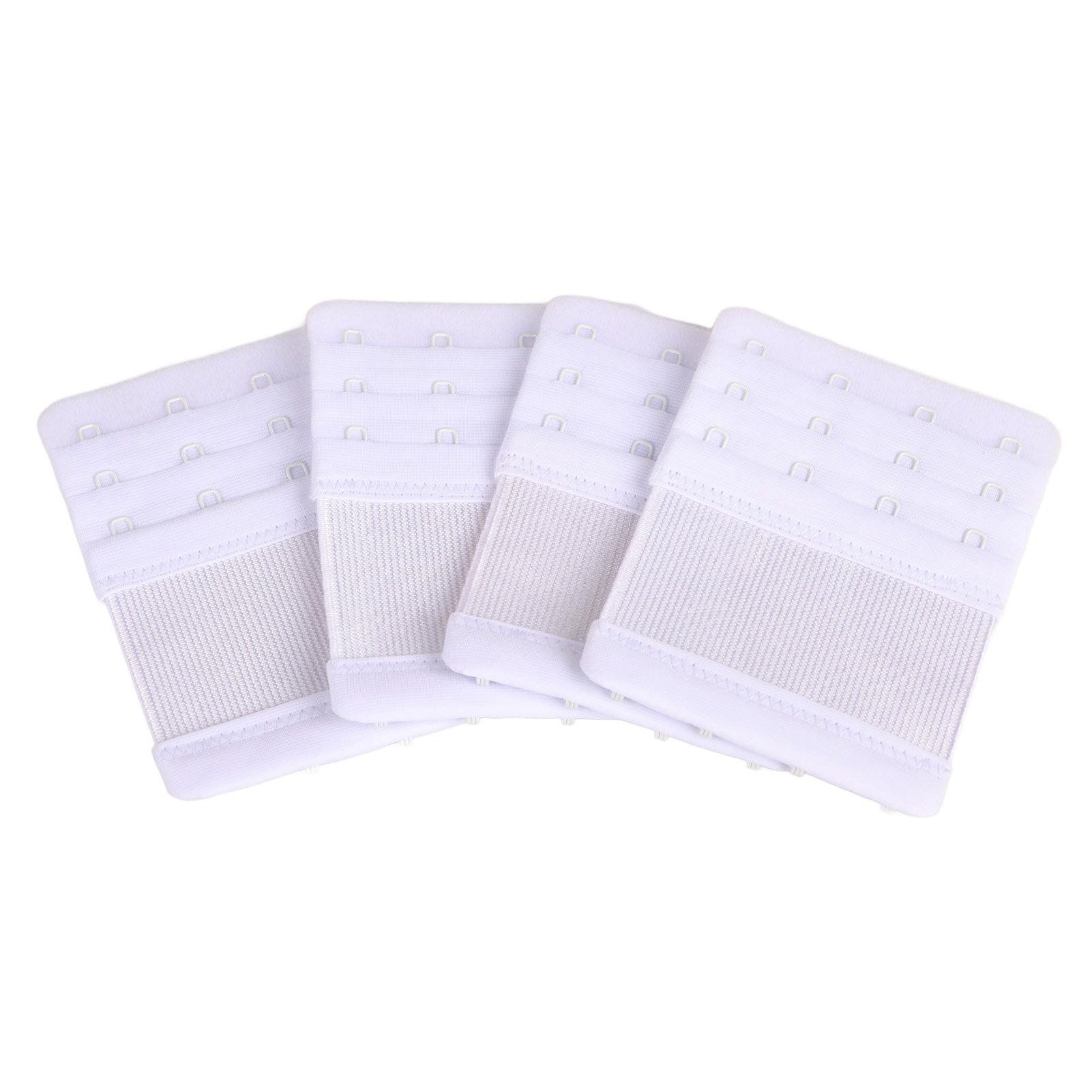 

4 шт. удлинители бюстгальтера, регулировка длины, мягкая удобная пряжка для удлинителя бюстгальтера, замена маленького плохого