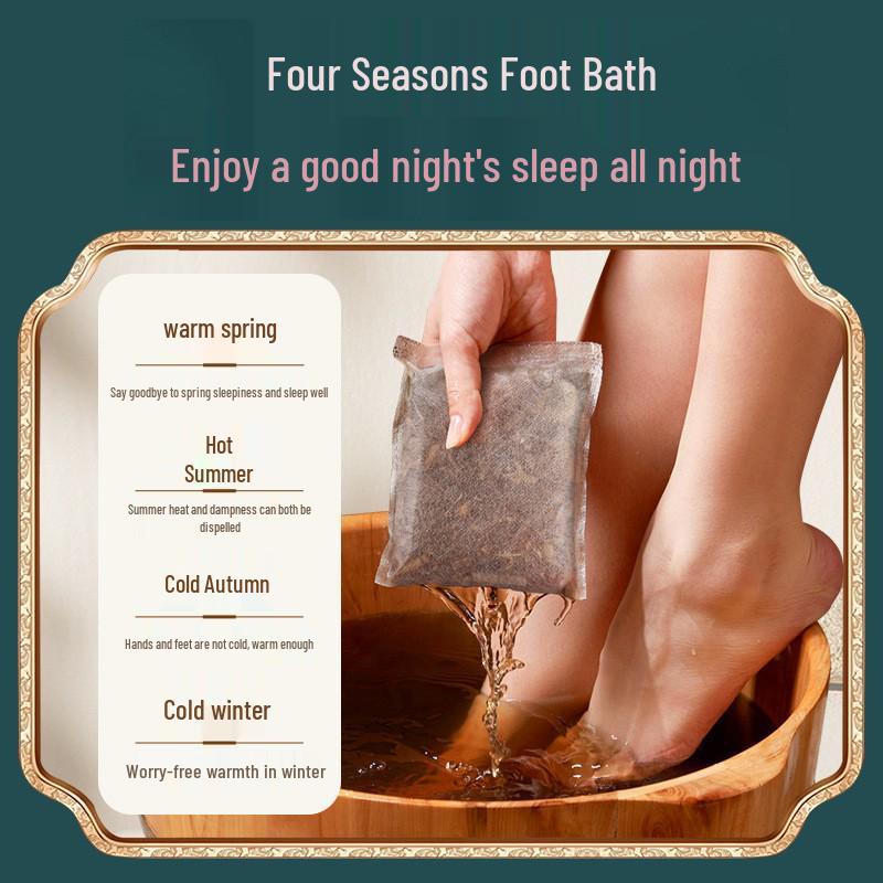Mugwort Herbal Foot Bath Bag - No-Cook Therapy Formula