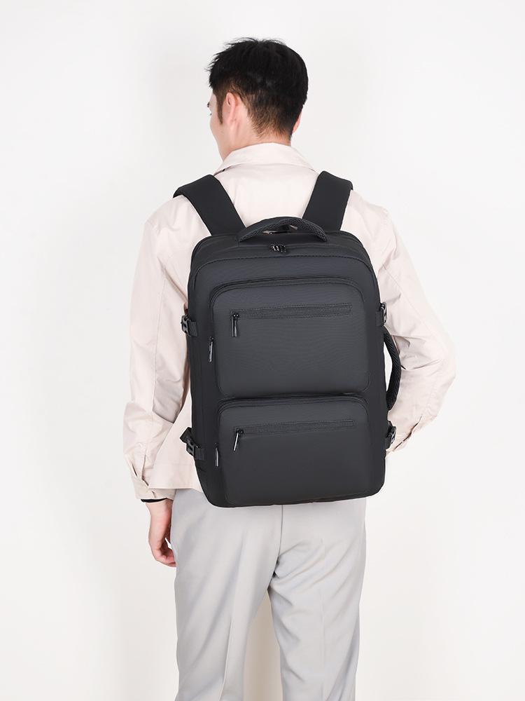 Expandable Water-Repellent Multifunction Travel Backpack with Large Capacity