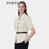 Women's Short-Sleeve Mid-Length Jacket