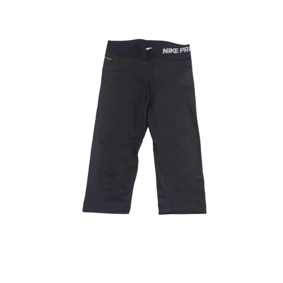 

Nike Профессиональные вязаные удобные модные простые спортивные шорты три четверти женские шорты 589392-010 S