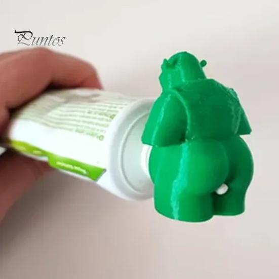 Toothpaste Squeezer Unique Shape Toothpaste Dispenser Convenient Toothpaste Topper for Home Bathroom