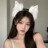 Faux Fur Cosplay Headwear Plush Animal Hair Hoop Kawaii Cat Ears Headband  Anime