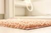 Yamazaki Sangyo Sofwa Microfiber Bath Mat Water-Absorbing Quick-Drying Pink M Size 45x60cm 157396