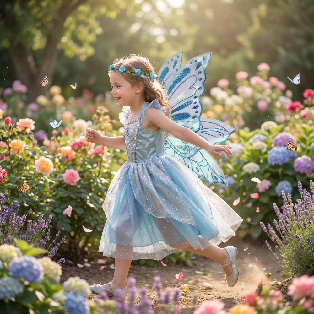 Organza Butterfly Fairy Wings Adult Women Angel Wings 2026 Large Fairy Wings  for Cosplay Dress Up
