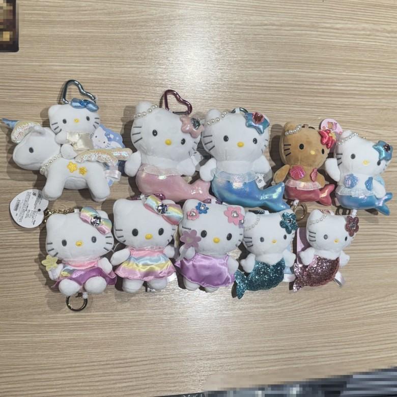 Unicorn Plush Keychain With Heart Extender For Cute Bag Decor
