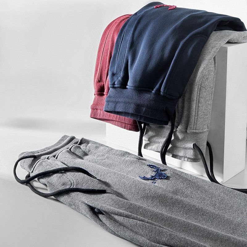 Sweatpants Foreign Trade Cut Label Tail Order Autumn and Winter Export Men's Pants