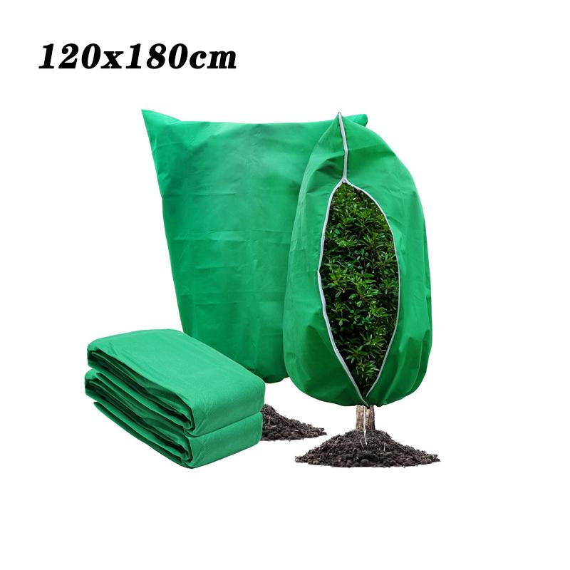 Plant Cover Winter Warm Tree Shrub Protecting Bag Frost Cloth Blankets For Outdoor Plant Freeze Protection Covers With Zipper