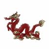 Resin Dragon Sculpture Electroplated Gold Statue Gift Idea Home