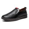 Hollow Mesh Shoes Summer Men's Sandals Hollowed Leather Shoes Soft Leather Cool Leather Shoes Breathable Hole Shoes Middle-aged Dad Men's Shoes