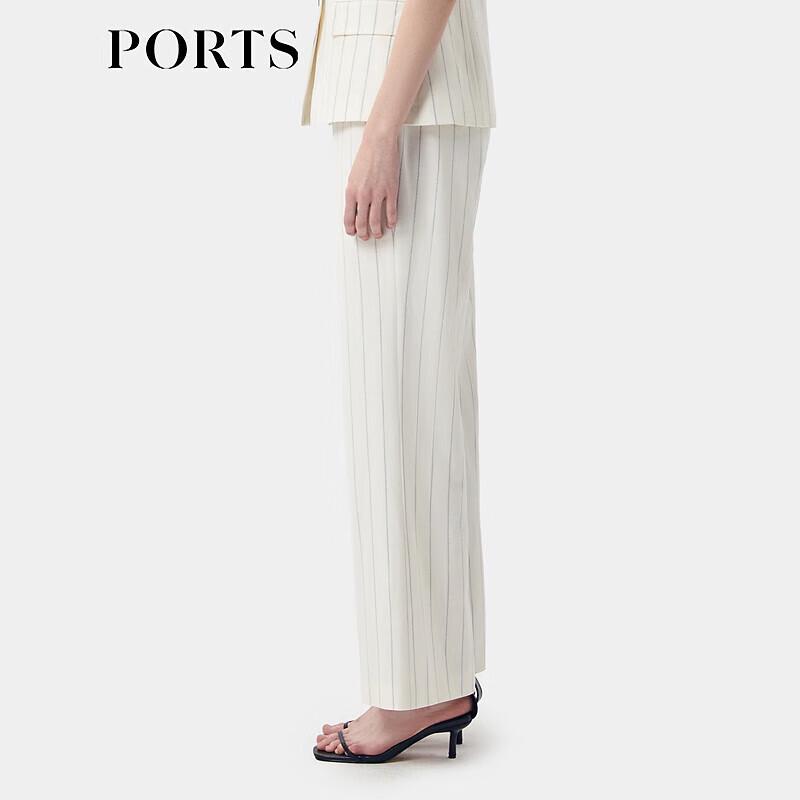 PORTS Women's 2024 Summer Striped Long Pants