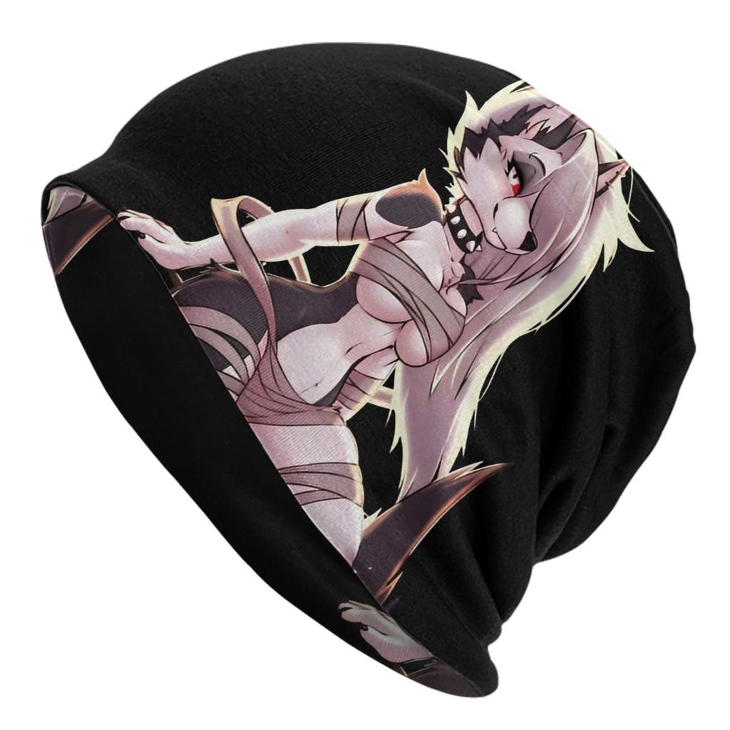 Loona Calling Caps Helluva Boss Anime Vintage Unisex Outdoor Skullies Beanies Hats Summer Warm Head Wrap Bonnet Hat