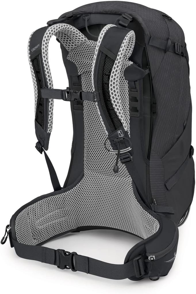 Mochila Osprey Stratos de 34 l para senderismo, escalada, viajes al aire libre, mochila técnica 10003565 Tunnel Vision, gris, mochilas técnicas Stratos 34