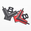 AABHC1 Car Styling Metal V8 Logo Car Fender Emblem Rear Trunk Badge Decor Sticker For Dodge Jeep Ford Chevrolet Lexus Jaguar Chrysler