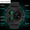 New Sports Watch Male Students Outdoor Glow-in-the-dark Waterproof Tactical Youth Dual Display Electronic Watch