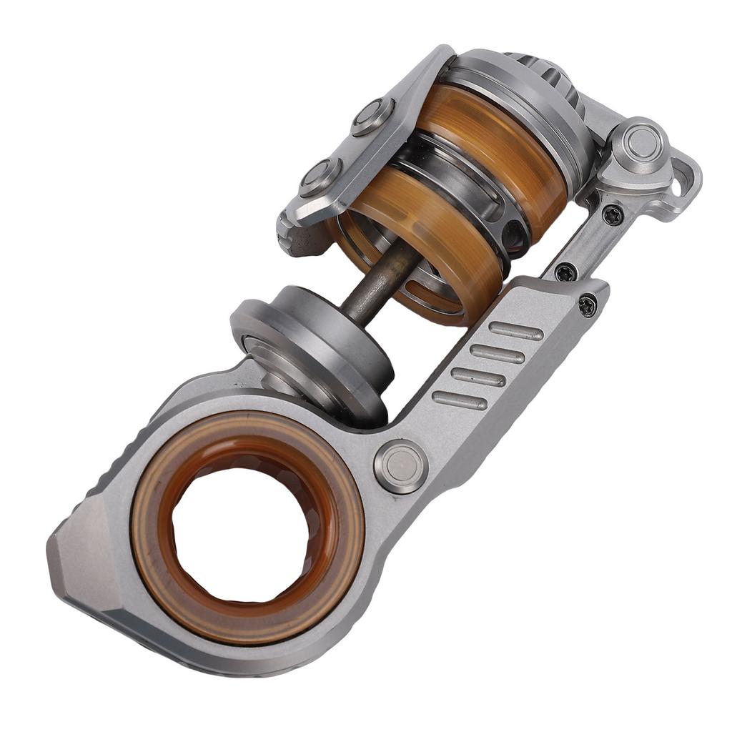 Magnetic Stress Relief Toy Crisp Sound Fingertip Rotating Decompression Toy with Storage Box