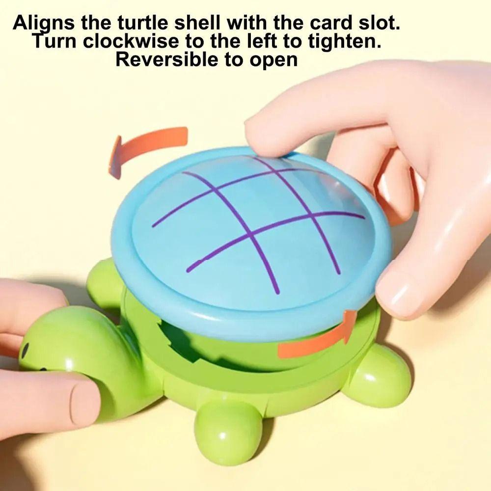 Cartoon Strategy Board Games Turtle Design Magnetic Brain Game  Classic Board Game