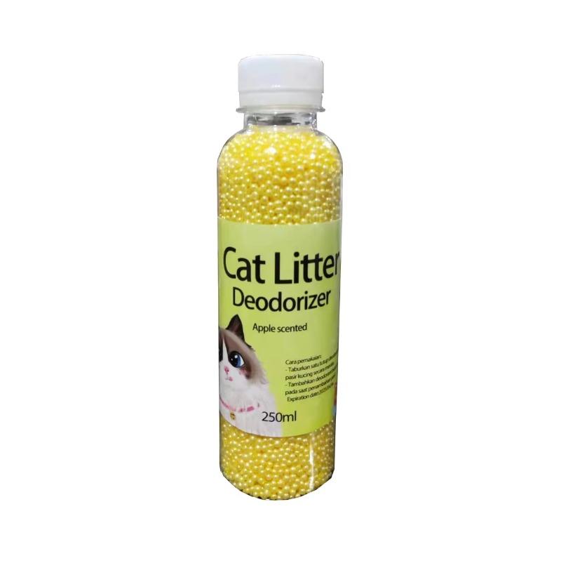 Deodorant Beads for Pets, Odour Removing Cat Litter Tray Deodorizer with Activated Carbon for Homes/Apartments