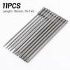 11pcs 150mm Long Magnetic Torx Screwdriver Bits Electric Screwdriver Head  -T40