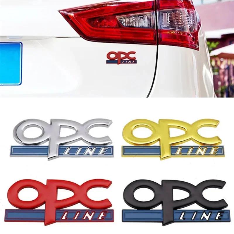 Adesivo 3D in metallo OPC Line per bagagliaio posteriore auto, emblema distintivo, decalcomania, accessori per Insignia Corsa E Astra HJD Zafira Vectra
