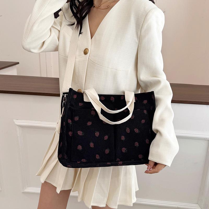 Fashionable Large-capacity Bow-shaped Bag Tote Bag for Commuting and Classes Shoulder Bag