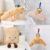 Bread Croissant Plush Toy For Kids Soft Stuffed Animal Birthday Gift Characters Included)**