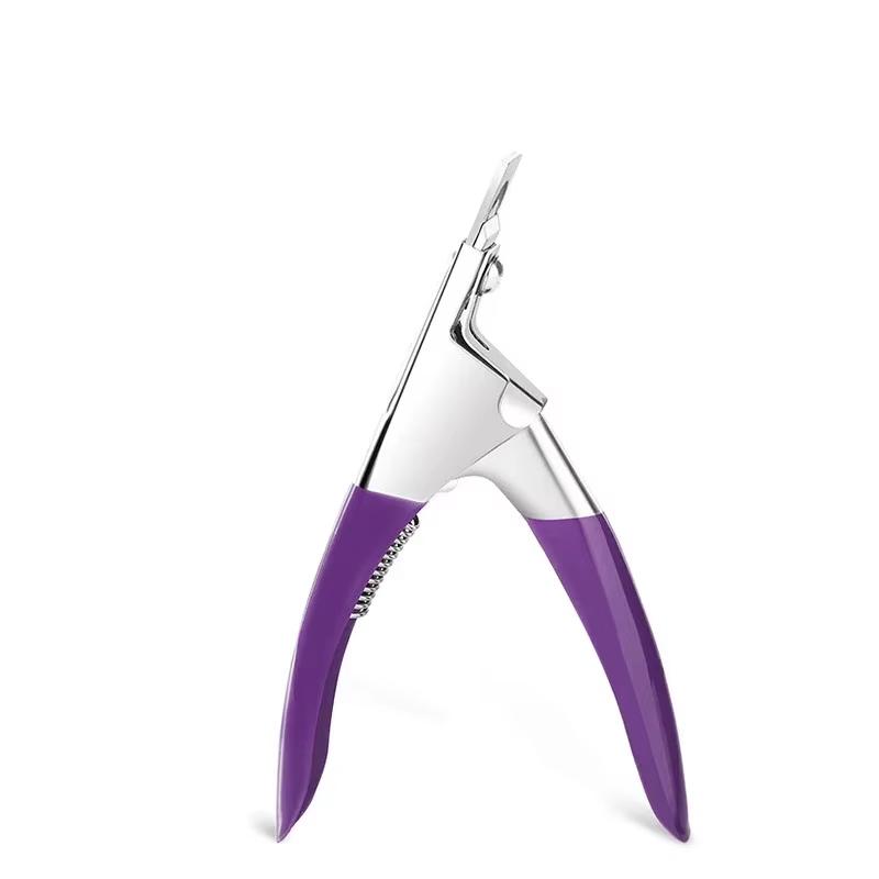 1pcs Nail Capsule Cutter U-Shaped False Acrylic Tips Scissors Trimmer Cutters Nail Clipper Professional Manicure Accessories