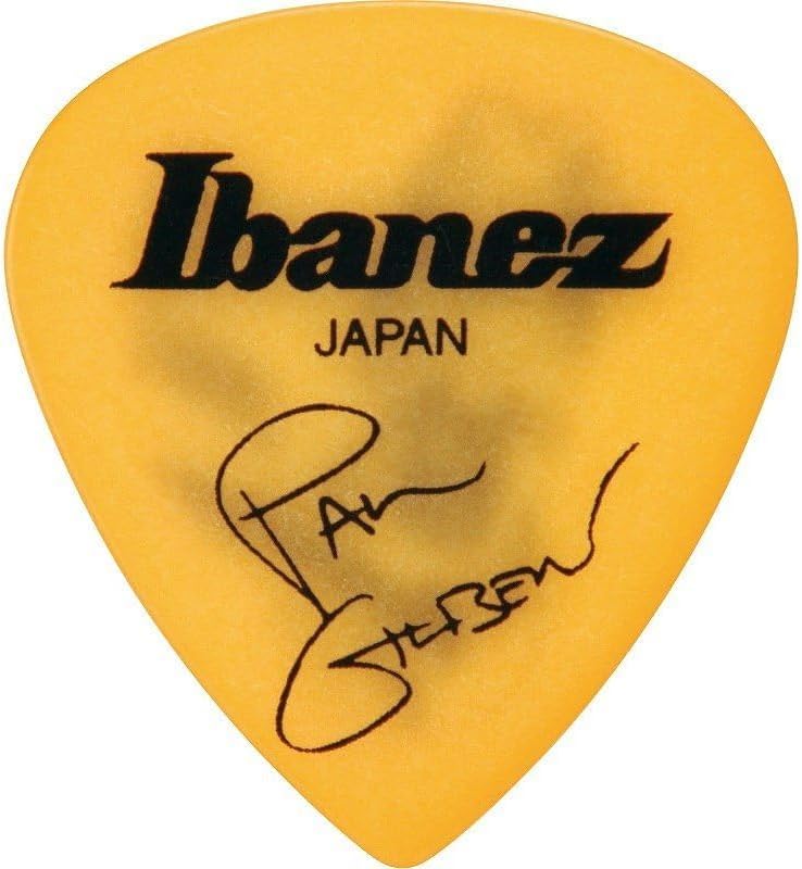 Ibanez Paul Gilbert Picks 1000PG-YE, Yellow, Pack of 10