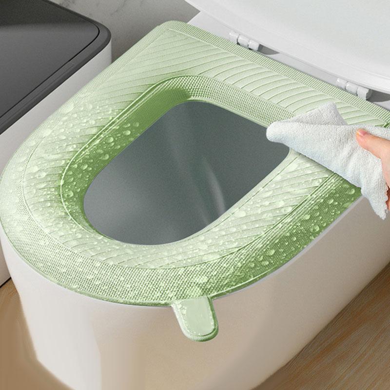 Toilet Seat Cover Waterproof EVA Washable Universal Toilet Seat Cover Pad for Home