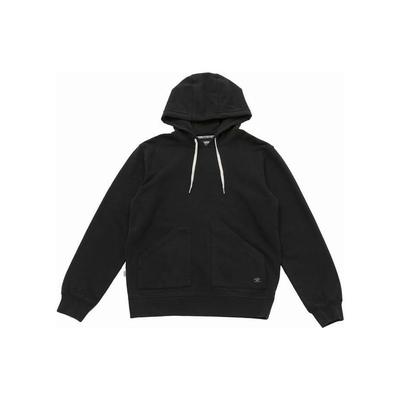 X Gilbert Crockett Düz Renk İpli Kapüşonlu Uzun Kollu Erkek Sweatshirt Siyah VN0A5KEQBLK