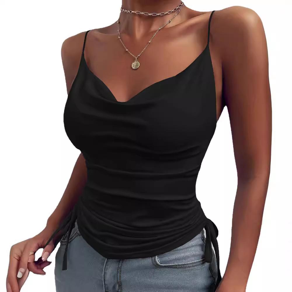Mujer Elegante Slim Temperamento Cuello Oscilante Punto Camisola Top Talla Grande