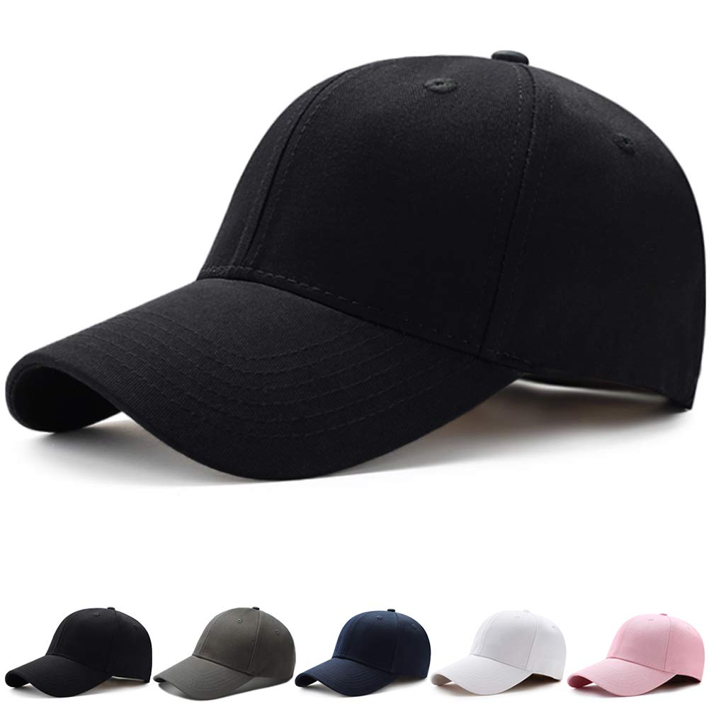 

Хлопковая бейсболка Bafup улучшенного качества от профессионального института для UPF Однотонная Простая Солнцезащитная УФ Повседневная и для улицы Регулируемая Мужская 100% [Протестировано 50+]