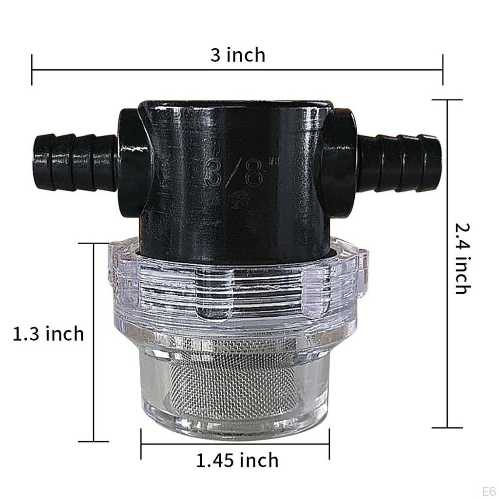 RV Water Pump , Clear Design Twist on Sprayer for Marine, Boat,