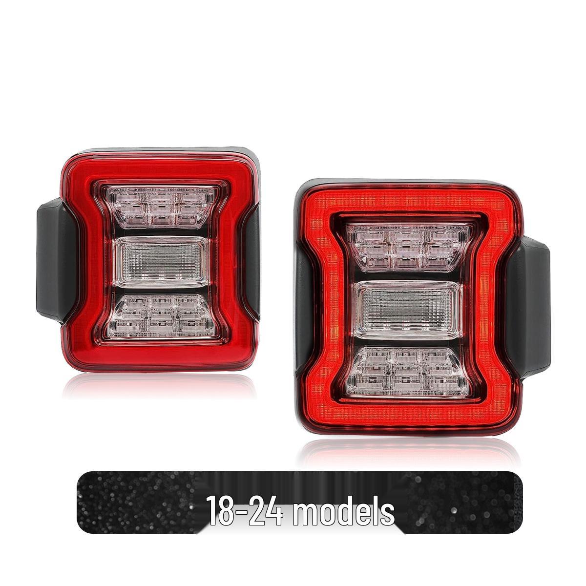 Compatible LED Taillight Assembly for 07-24 JEEP Wrangler JK/JL - Brake & Running Lights