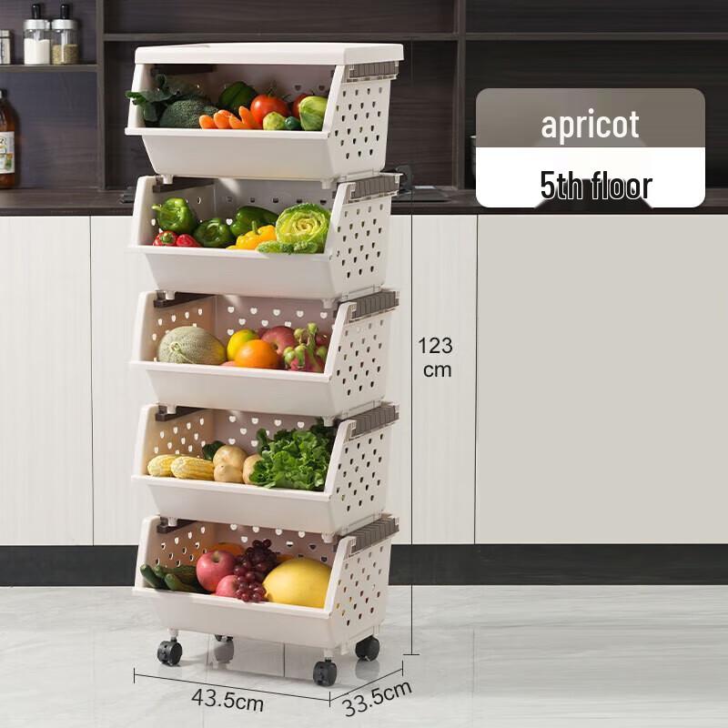 Aufbewahrungsregal für Küchengemüse