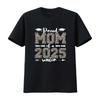Senior Mom 2025 Proud Mother Class Of Mama T Shirt Vintage Washed Breathable Graphic Casual Stretched Versatile