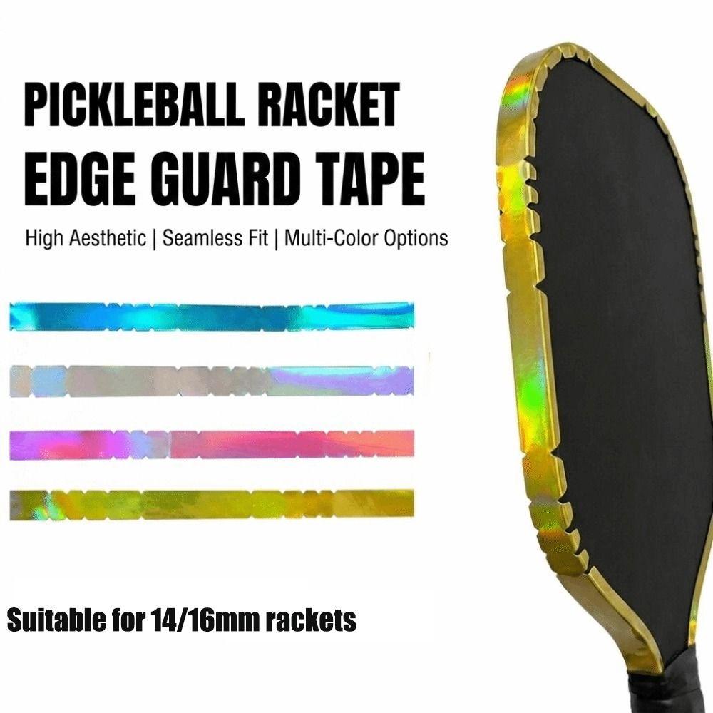 14/16mm Pickleball Racket Frame Protective Tape TPU Paddle Head Edge Tape  Tournament Use